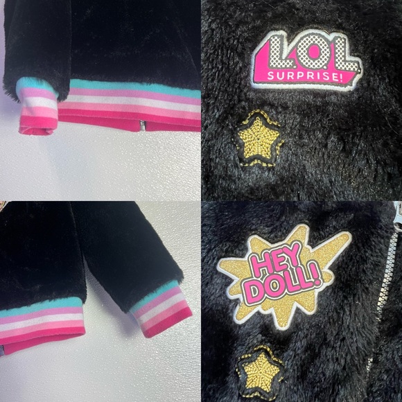 Girls L.O.L Suprise! Dream Team Jacket Size 7/8 - Picture 16 of 17